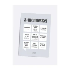 Dialægt/Citatplakat Plakater Og Billeder-A-mennesket Relationer
