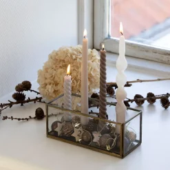 Sinnerup Lys & Stager-Antique lysestage med flytbare holdere