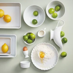 Aida Ovnfaste Fade-Aroma Gastro tærteform Ø30 cm hvid