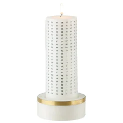 Créton Maison Lys & Stager-Athene marmor lysestage