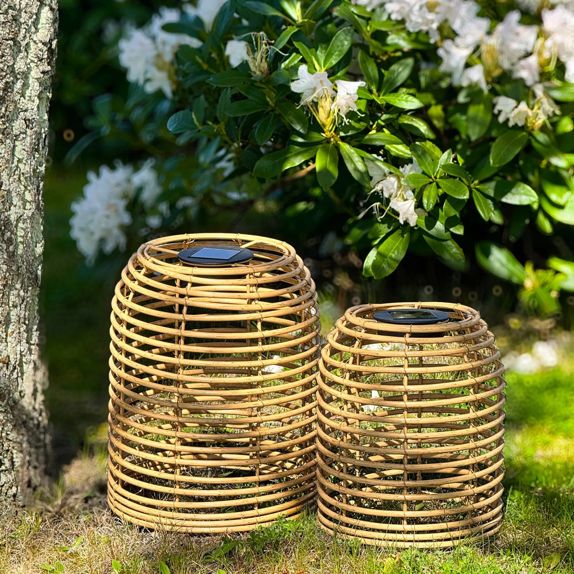Sinnerup Lanterner|Bordlamper-Beehive solcellelampe H25 cm