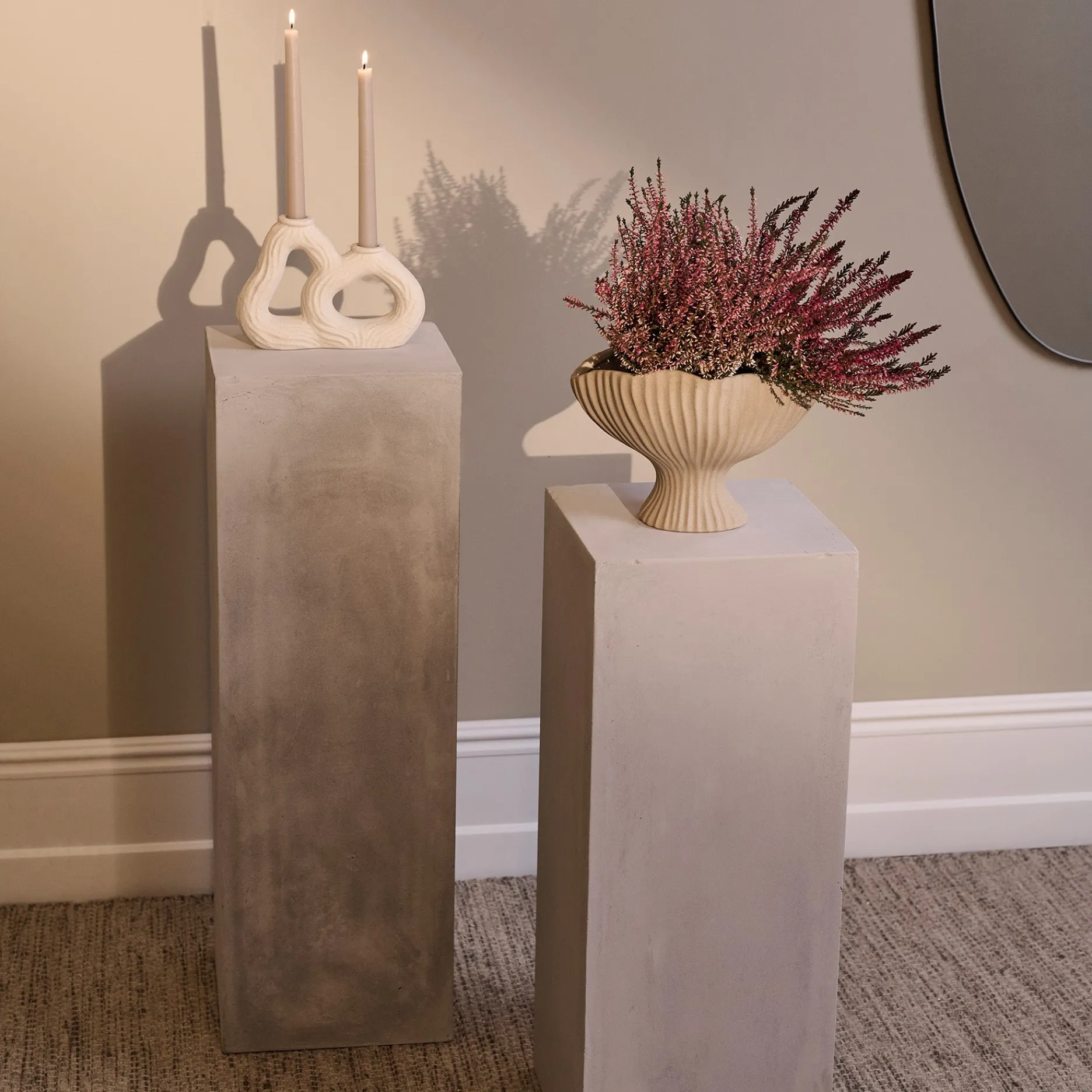Sinnerup Sideborde|Sengeborde-Beton podium