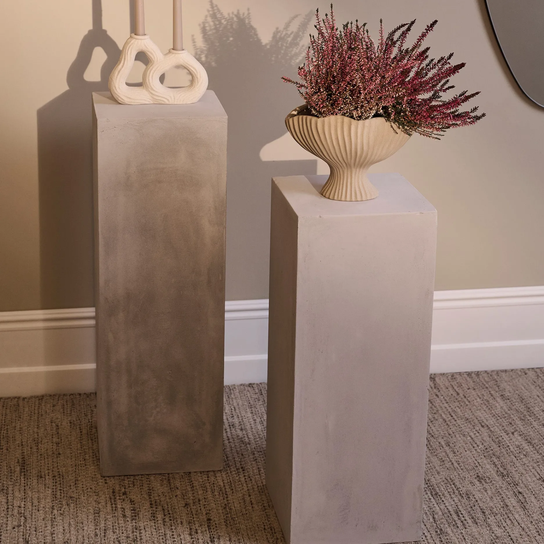 Sinnerup Sideborde|Sengeborde-Beton podium