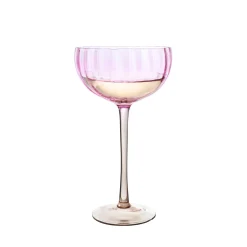 Sinnerup Glas-Candy rose champagneskål