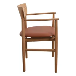 Furniture by Sinnerup Spisebordsstole-Celeste spisebordsstol m. armlæn - Læder