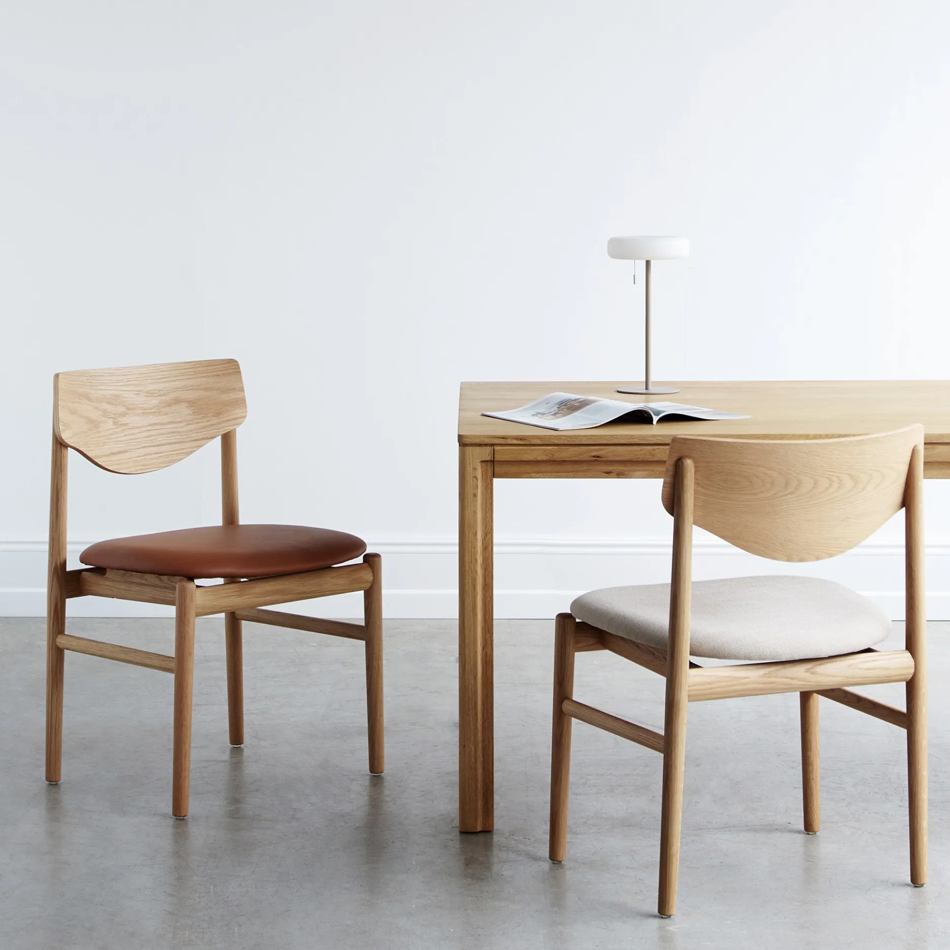 Furniture by Sinnerup Spisebordsstole-Celeste spisebordsstol u. armlæn - Læder