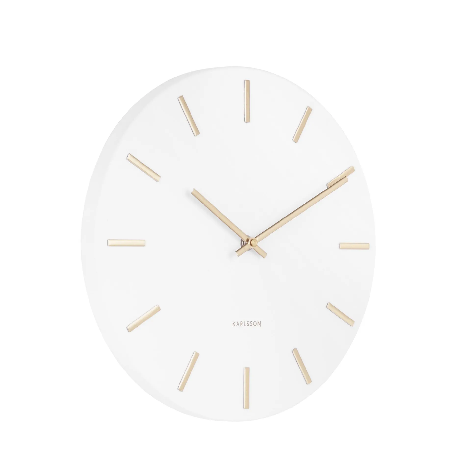Karlsson Vægure|Vægure-Charm vægur Ø30 cm white