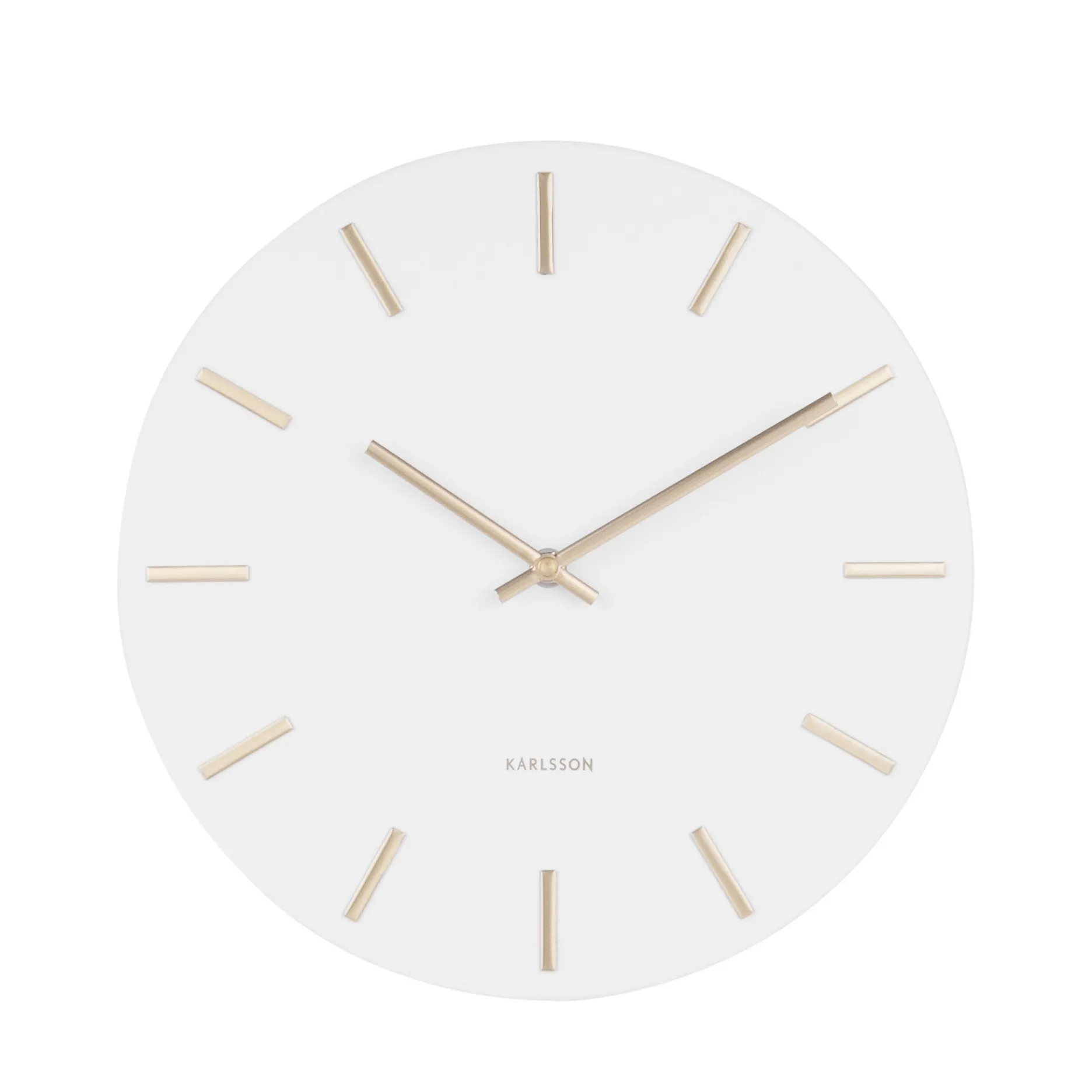 Karlsson Vægure|Vægure-Charm vægur Ø30 cm white