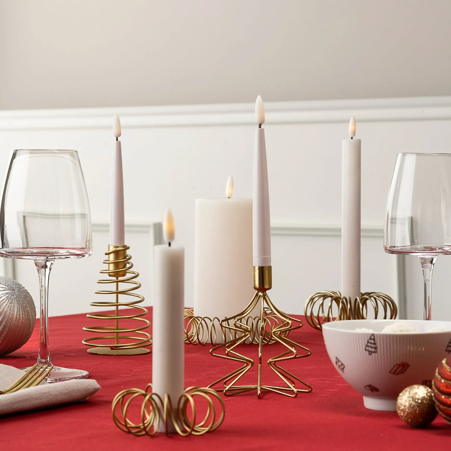 Sinnerup Lys & Stager-Christmas tree lysestage