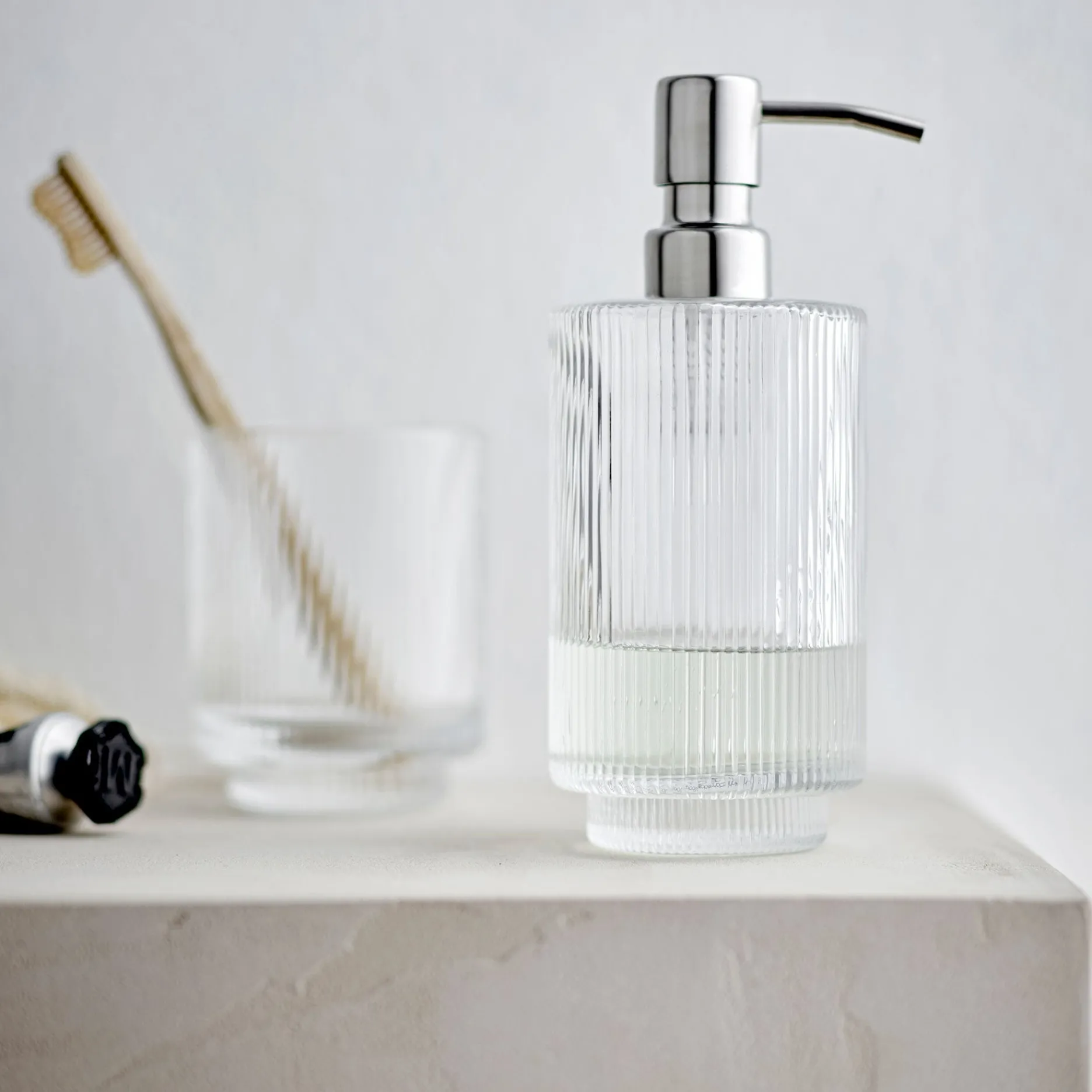 Södahl Sæbedispensere|Sæbedispensere-Clarity sæbedispenser clear