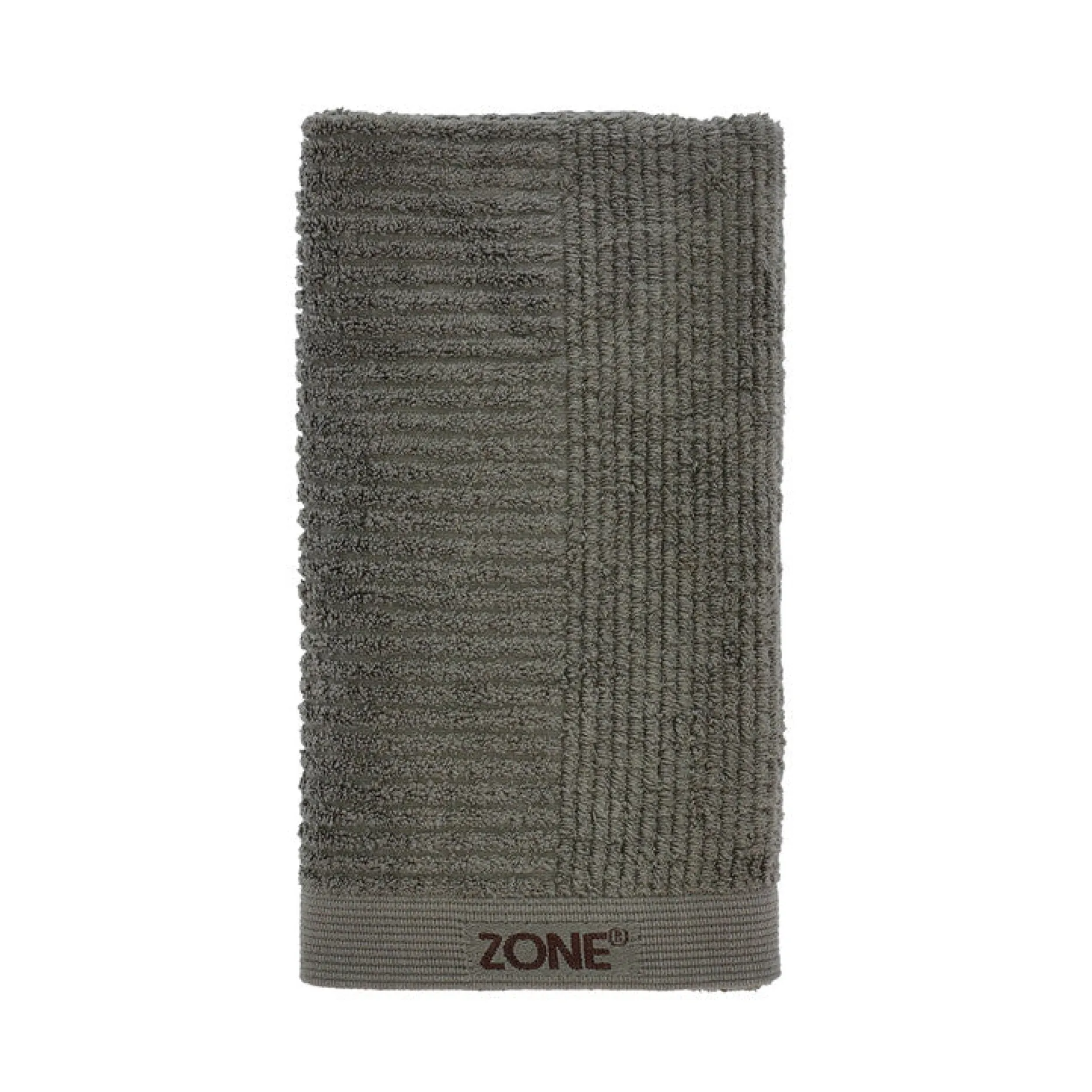 Zone Håndklæder-Classic håndklæde 50x100 cm olive green