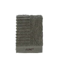 Zone Håndklæder-Classic vaskeklud 30x30 cm olive green