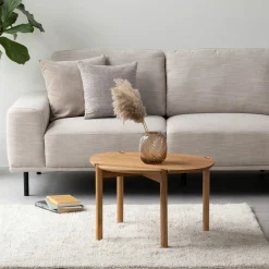 Furniture by Sinnerup Sofaborde-Colo Cross sofabord, FSC certificeret egetræ H40 cm