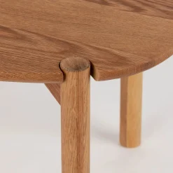 Furniture by Sinnerup Sofaborde-Colo Cross sofabord, FSC certificeret egetræ H40 cm