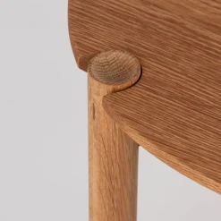 Furniture by Sinnerup Sofaborde-Colo Cross sofabord, FSC certificeret egetræ H40 cm