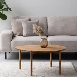 Furniture by Sinnerup Sofaborde-Colo Cross sofabord, FSC certificeret egetræ H43 cm