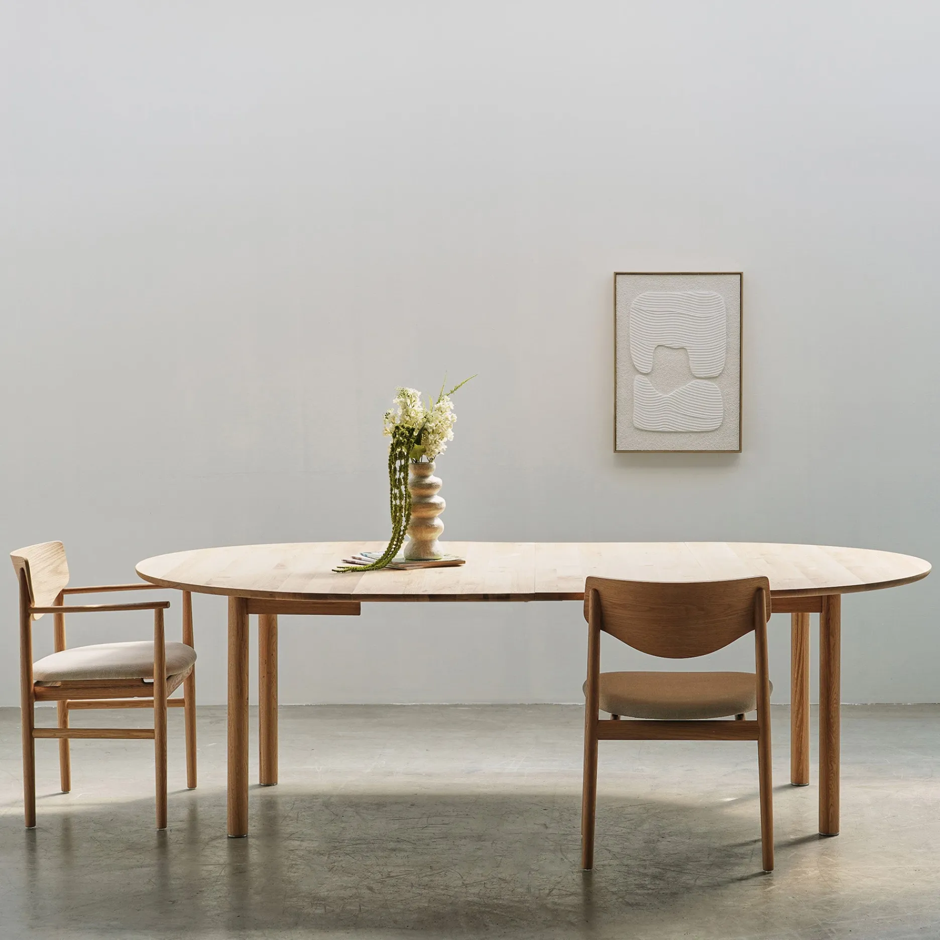 Furniture by Sinnerup Spiseborde-Colo udtræksspisebord - Ø120 cm
