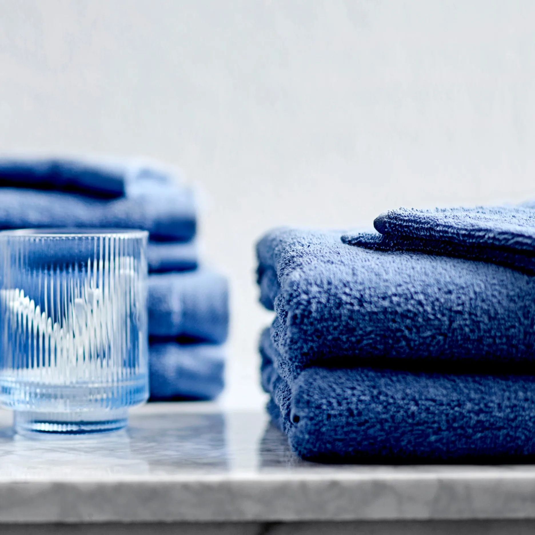 Södahl Håndklæder-Comfort håndklæde 70x140 blue