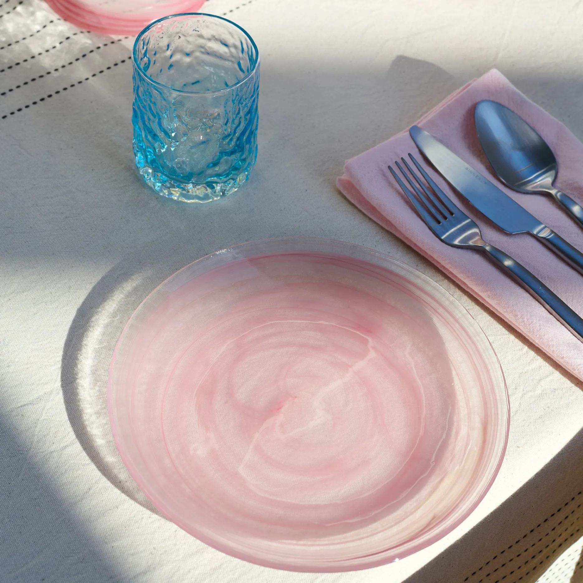 Sinnerup Stel-Cotton Candy frokosttallerken