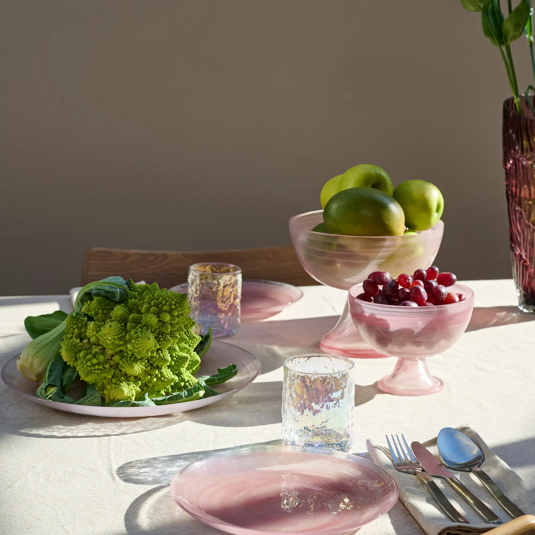 Sinnerup Stel-Cotton Candy frokosttallerken