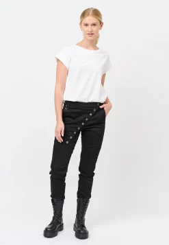 Créton Jeans-CRAlena Stay Black Jeans