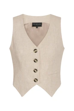 Créton T-Shirts-CRAshley hør vest