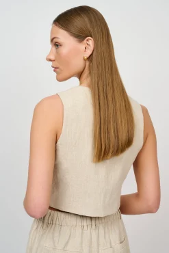 Créton T-Shirts-CRAshley hør vest