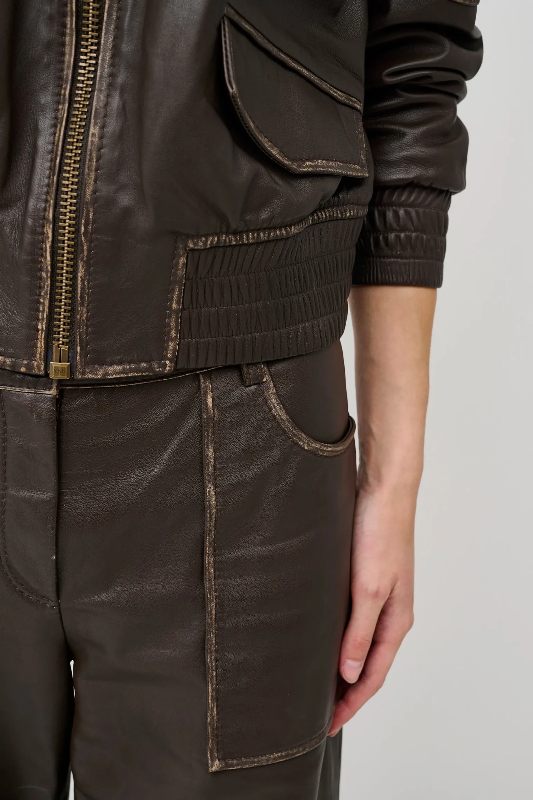 Créton Jakker-CRCalli Skind Bomber