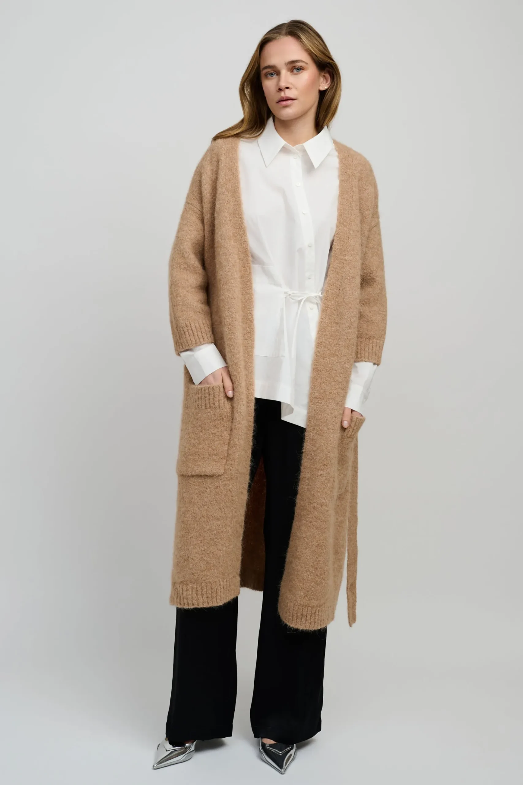 Créton Kjoler|Cardigans-CRKim Kimono Cardigan