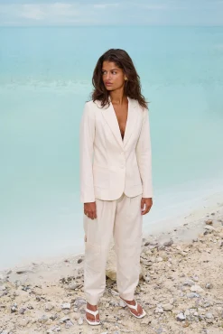 Créton Jakker-CRKimiko Fitted Blazer