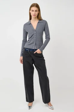 Créton Jeans-CRWendy Asymmetrisk Jeans
