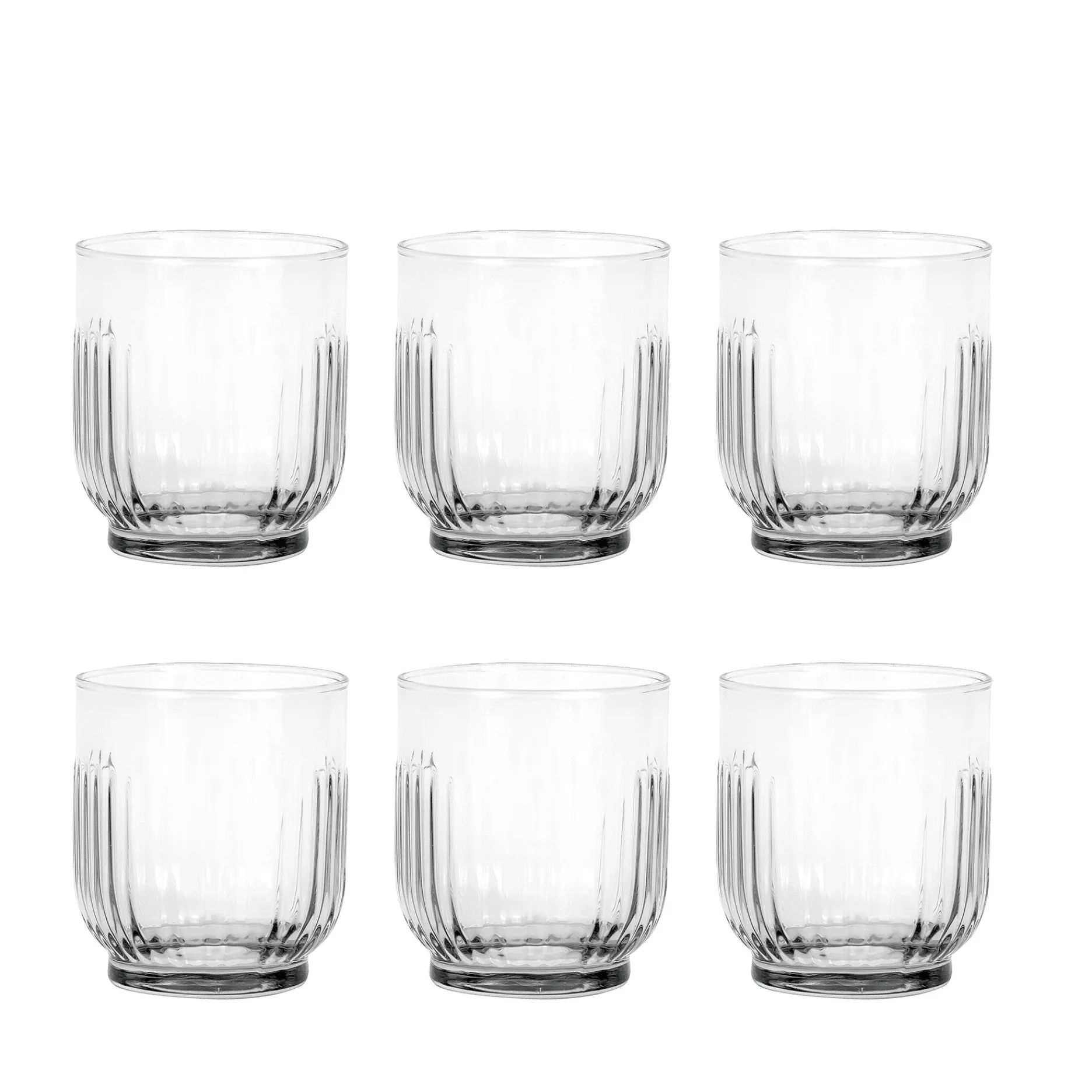 Aida Tilbud|Glas-Drikkeglas 6 stk klar