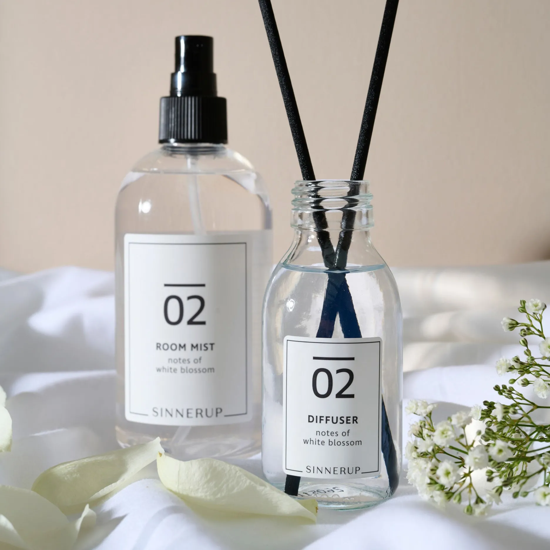 Sinnerup Wellness|Sæbedispensere-Duftspray - White Blossom