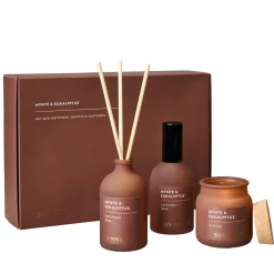 Sinnerup Wellness-Duftsæt Brun Mist Mynte/Eukalyptus