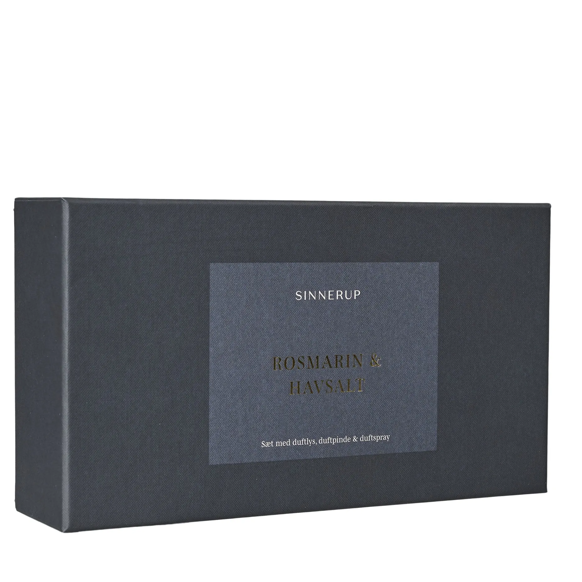 Sinnerup Wellness-Duftsæt Sort Caleo Rosmarin/Havsalt