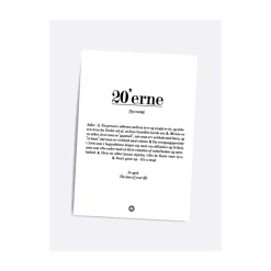 Dialægt/Citatplakat Plakater Og Billeder-20'erne Definitions