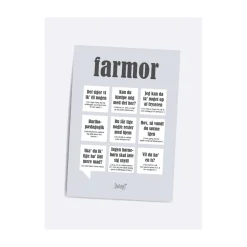 Dialægt/Citatplakat Plakater Og Billeder-Farmor Relationer
