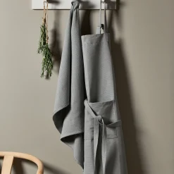 Bastian Grill|Køkkentekstiler-Forklæde 95x80 cm Lys grå