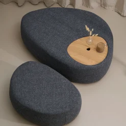 Furniture by Sinnerup Sofaborde|Puffer-Genie puf/bord stof