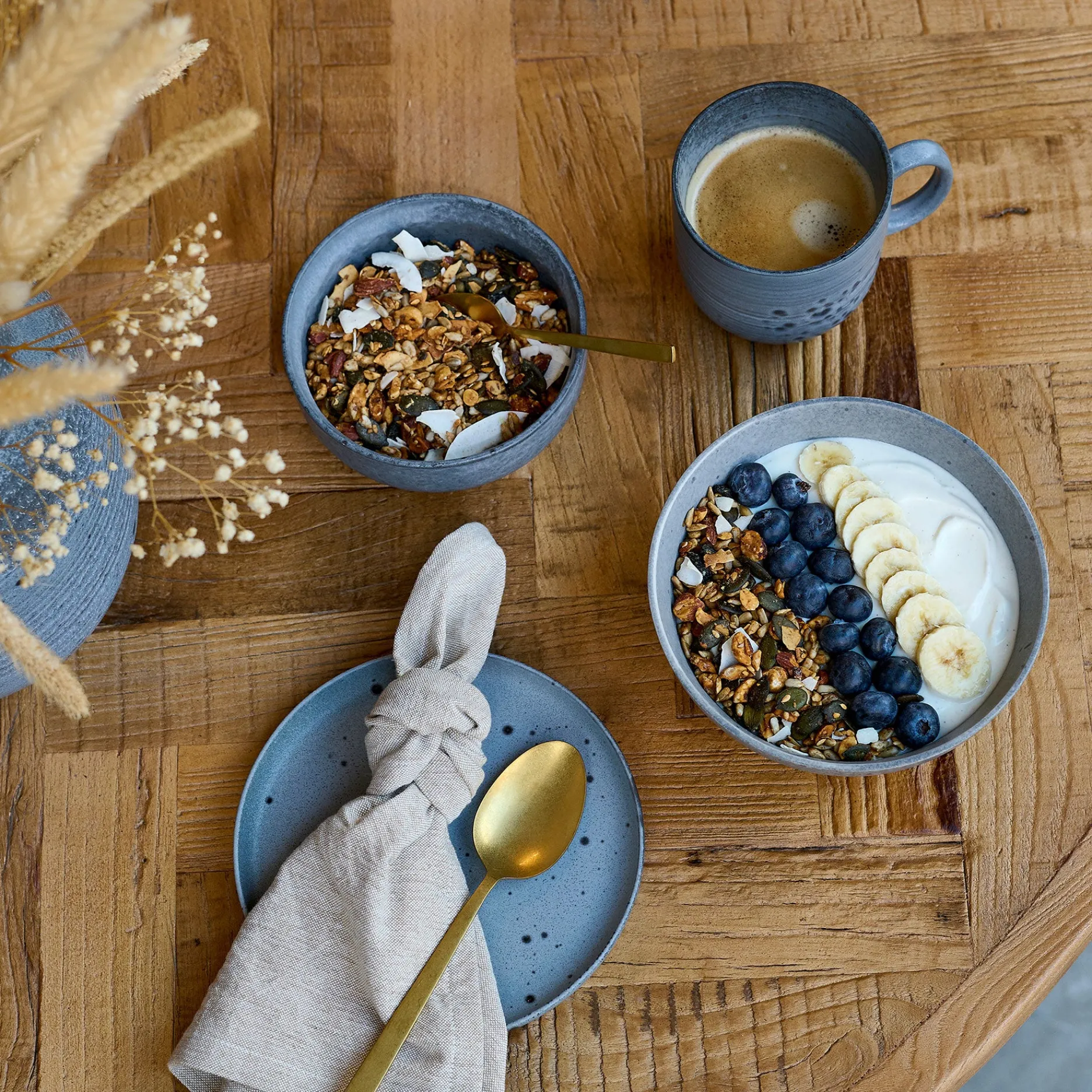 Sinnerup Stel-Gourmet Stone morgenmadsskål 2 stk