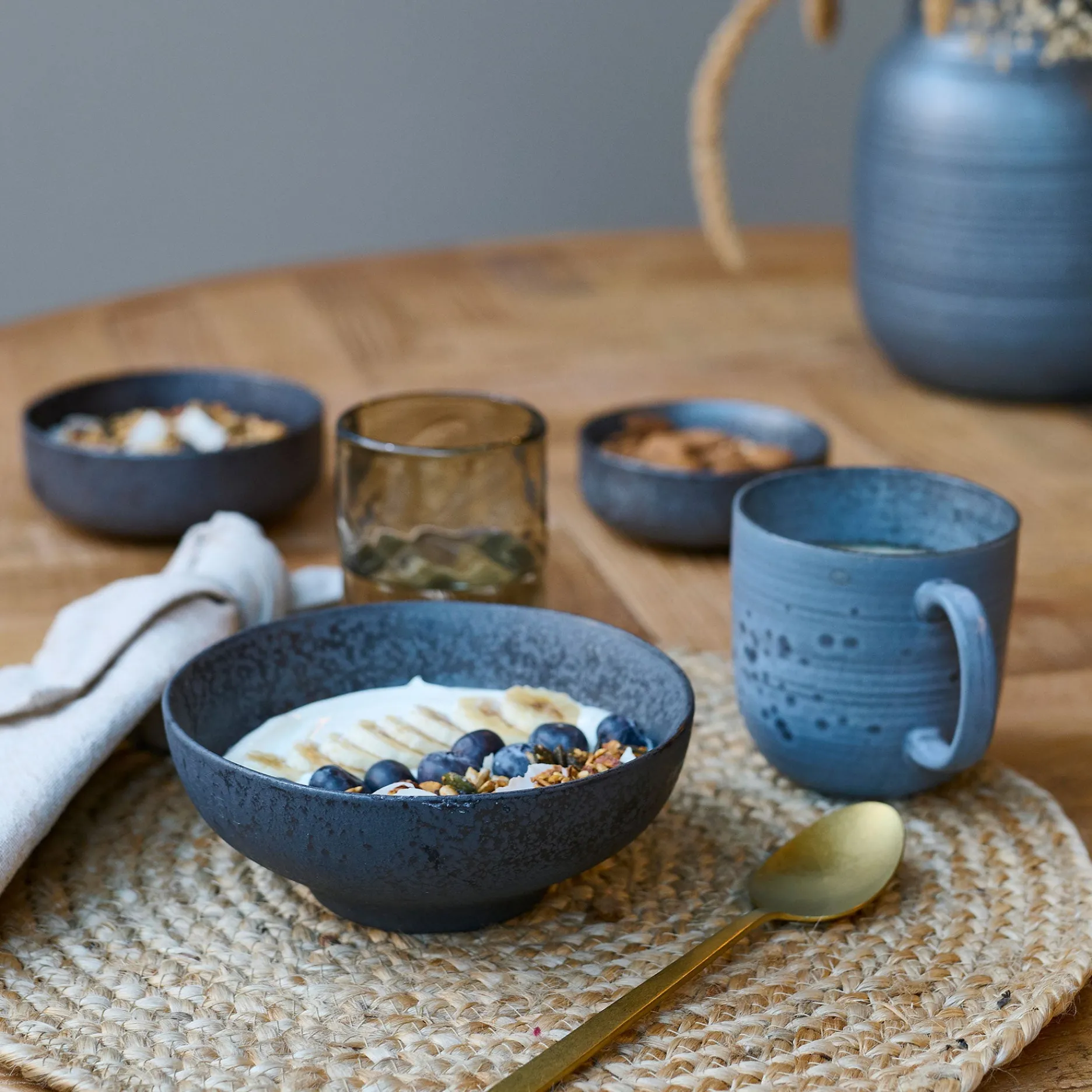 Sinnerup Stel-Gourmet Stone morgenmadsskål 2 stk