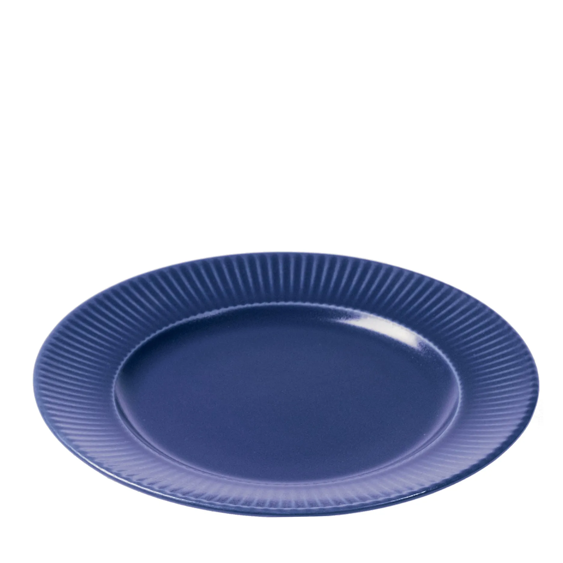 Aida Stel-Groovy frokosttallerken Ø21 cm blå stentøj