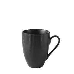 Aida Stel-Groovy krus 30 cl sort stentøj