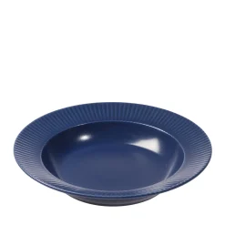Aida Stel-Groovy suppetallerken Ø23 cm blå stentøj
