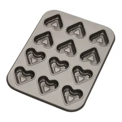 Openmind Bageartikler-Hjerteform m. 12 hjerter