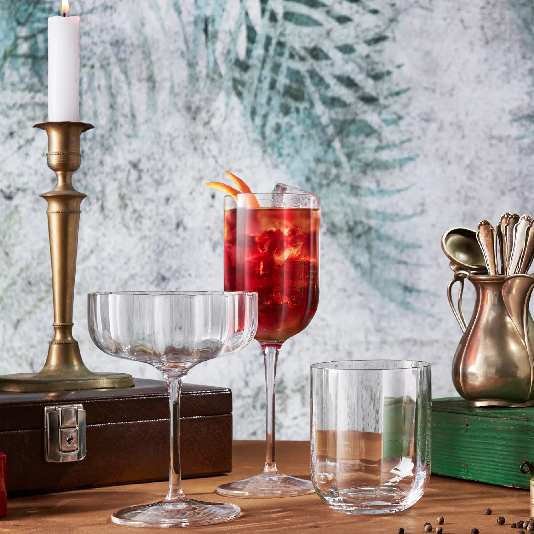 Luigi Bormioli Glas-Jazz vandglas/whiskyglas 4 stk