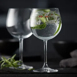 Lyngby Glas Glas-Juvel gin & tonic glas 4 stk