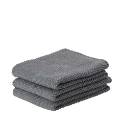 Zone Køkkentekstiler-Karklud 3 pak cool grey