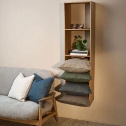 Furniture by Sinnerup Reoler-Keeper II reolmodul, FSC-certificeret egetræ 4H D30 cm