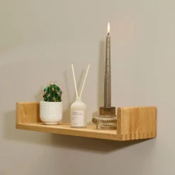 Furniture by Sinnerup Hylder-Keeper II U hylde olieret FSC-certificeret egetræ L50 cm